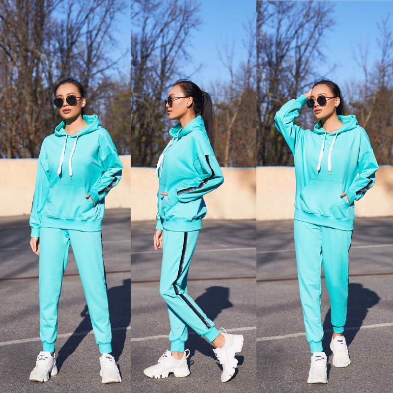

Fashions • Женский костюм Sunrise Fashions M бирюза (76998тк)