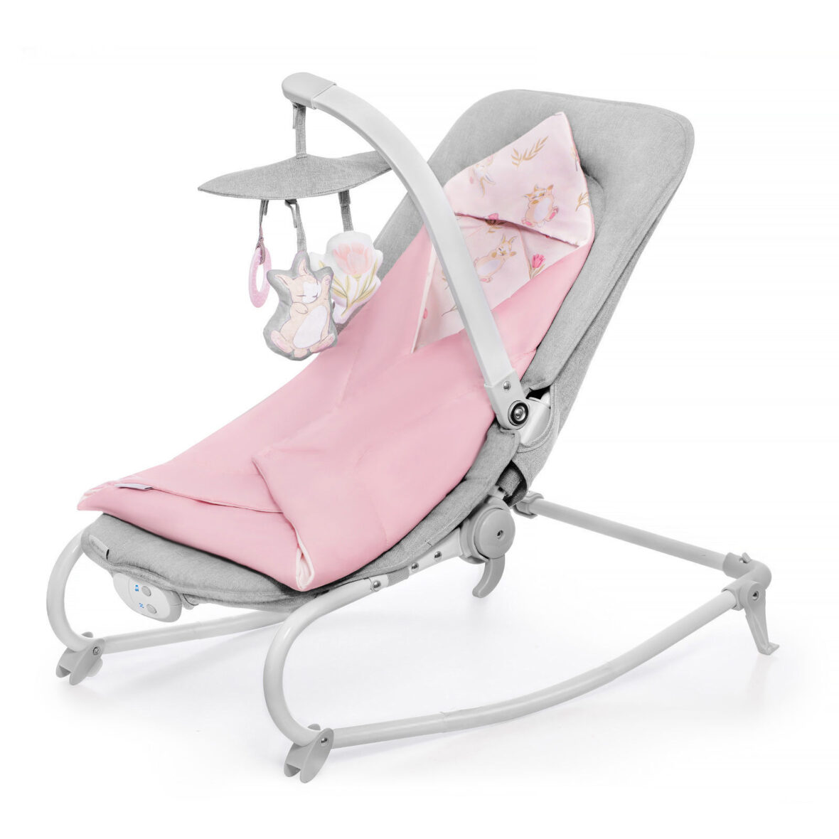 

Шезлонг-качалка Kinderkraft Felio 2020 Peony Rose