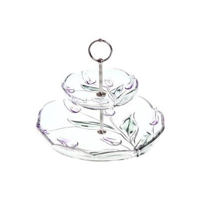 

Фруктовница 2-х ярусная Nadin Rose Walther-Glas (WG-6478-mg)