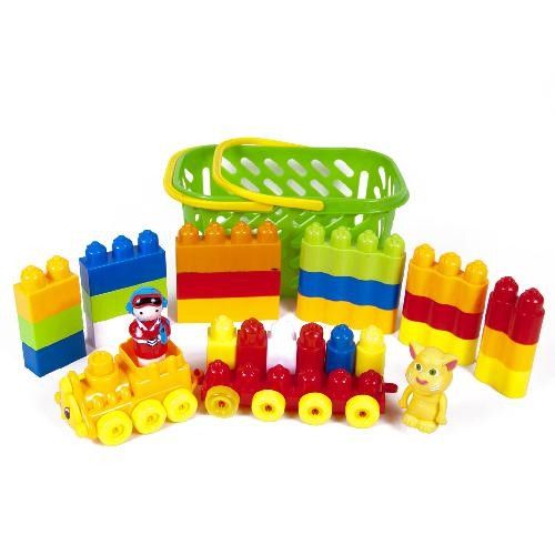 

Конструктор с поездом 43 дет Kinderway (02-306)
