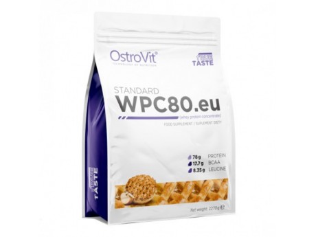 

Протеин OSTROVIT STANDARD WPC80.EU 2.27кг Вкус Песочное печенье