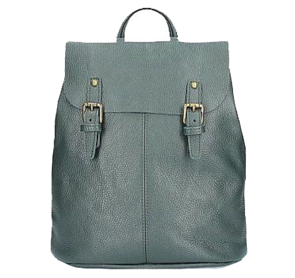 

Кожаный Городской Рюкзак Italian Bags DB6975 green