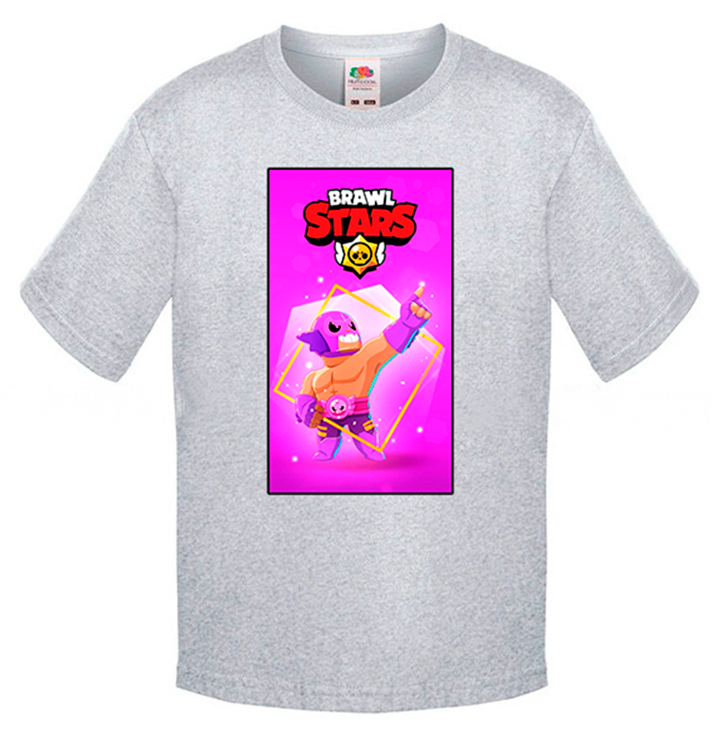 

Футболка Fruit of the Loom Brawl Stars Серый 164 см SBBM164