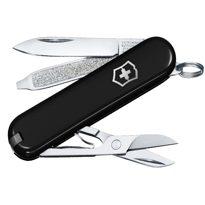 

Ніж Victorinox Classic SD (58мм, 7 функцій), чорний (0.6223.3B1)