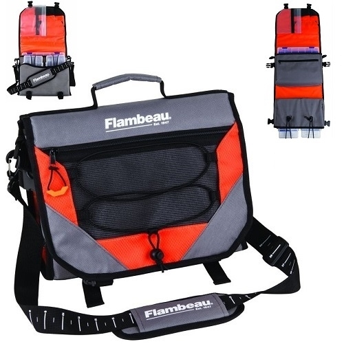 

Сумка рыболовная с коробками Flambeau Ritual 43S ON-THE-FLY Satchel 32,4х13,3х26cm (R43S)