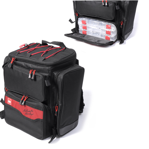 

Рюкзак рыболовный с коробками Lucky John Rucksack 40x38x23cm (LJ121B)