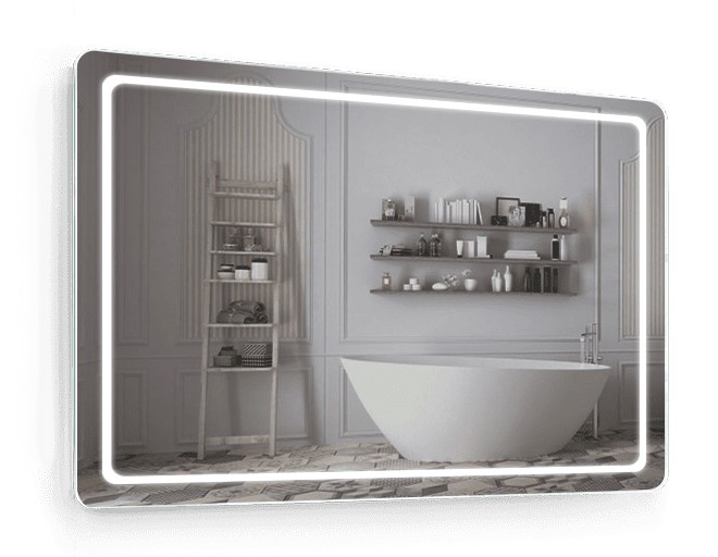 

Зеркало c LED подсветкой Smart Mirror сенсорное Dinan SK 60х60 см Прямоугольное