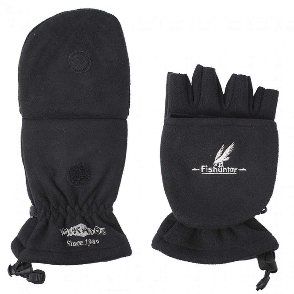 

Перчатки-варежки флисовые Mikado черные  (UMR-08B, Перчатки-варежки флисовые Mikado черные M (UMR-08B-M)