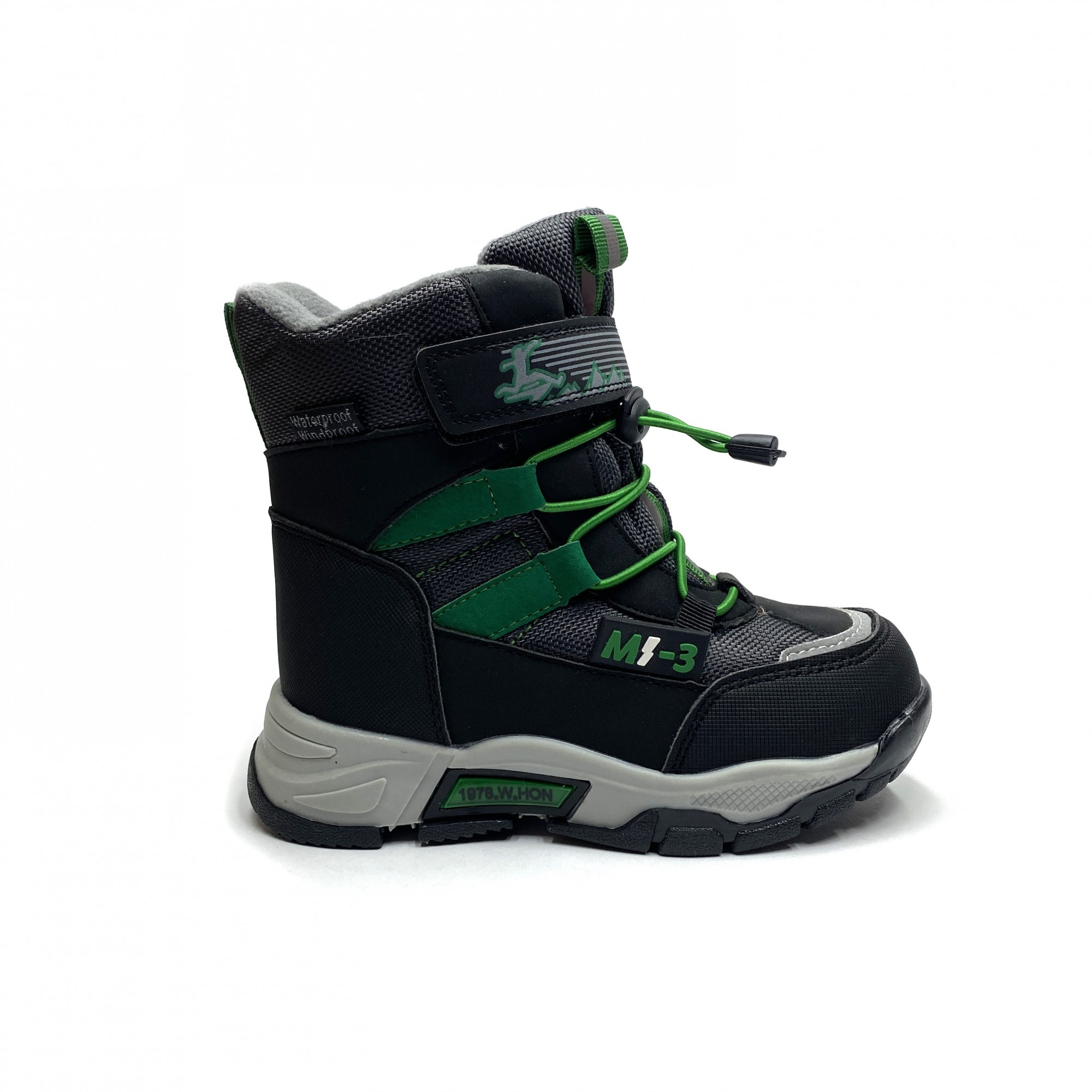 

Ботинки для мальчиков Tom M Racers 29 19.2 см Black 9375