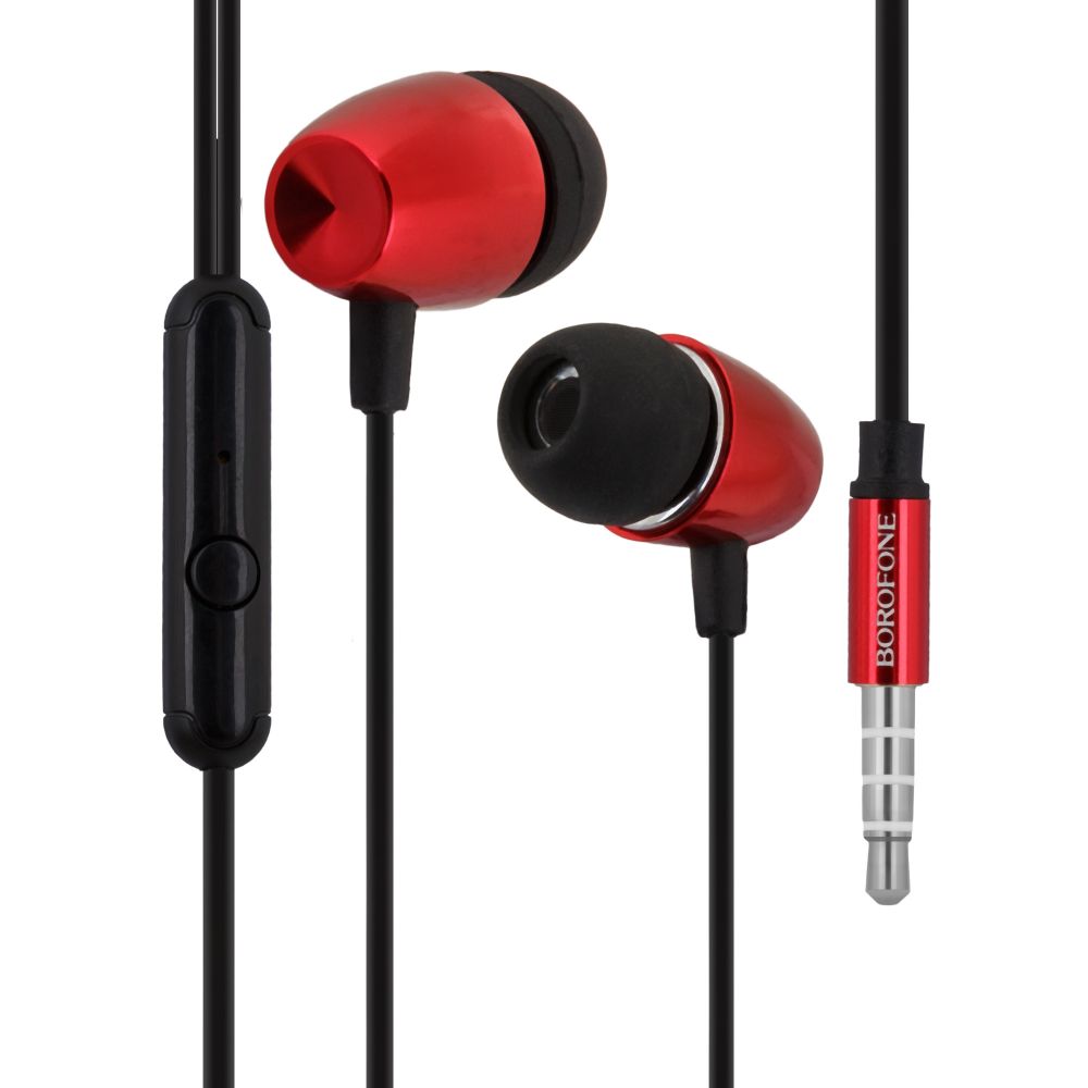 

Наушники Borofone BM57 Platinum Красный