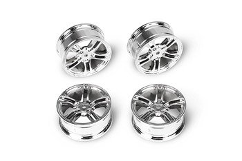 

Team Magic E4 Drift Car Wheel 5 Spoke Silver 4p