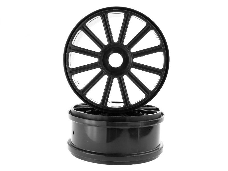 

1:8 Black Rims For Buggy 2P