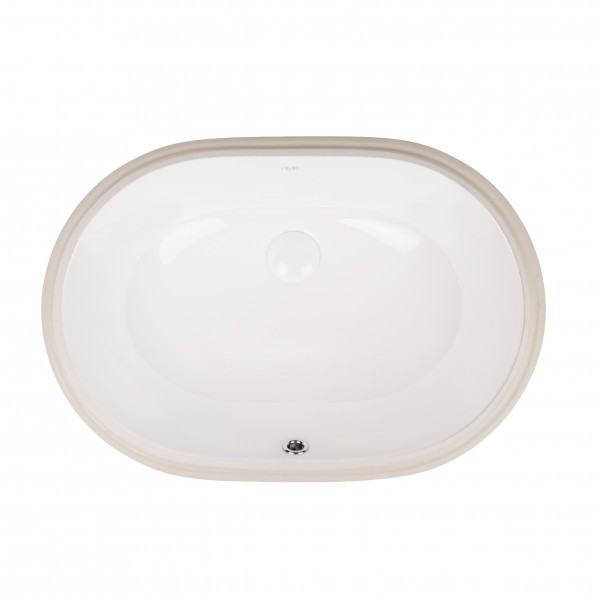 

Раковина Qtap Stork 585x395x195 White с донным клапаном QT15116030W