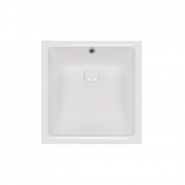 

Раковина Qtap Stork 440x340x190 White с донным клапаном QT15116086W