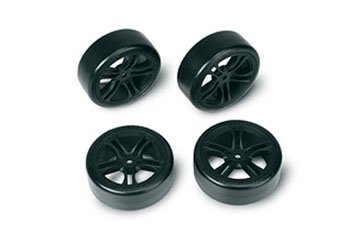 

Team Magic E4D Drift Car Mounted Tire 5 Spoke Black 4p