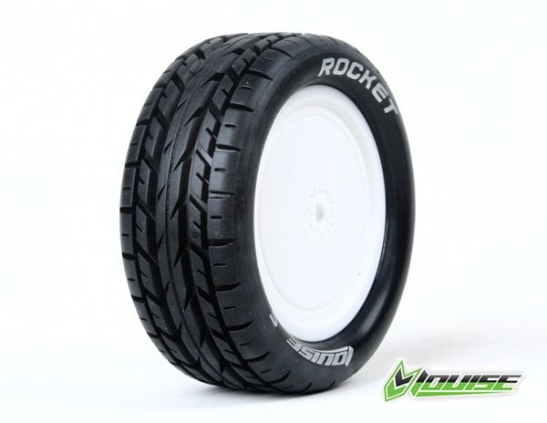 

Колеса Louise Buggy 1/10 E-ROCKET Soft 12мм передние белые 2шт (L-T3186SWKF)