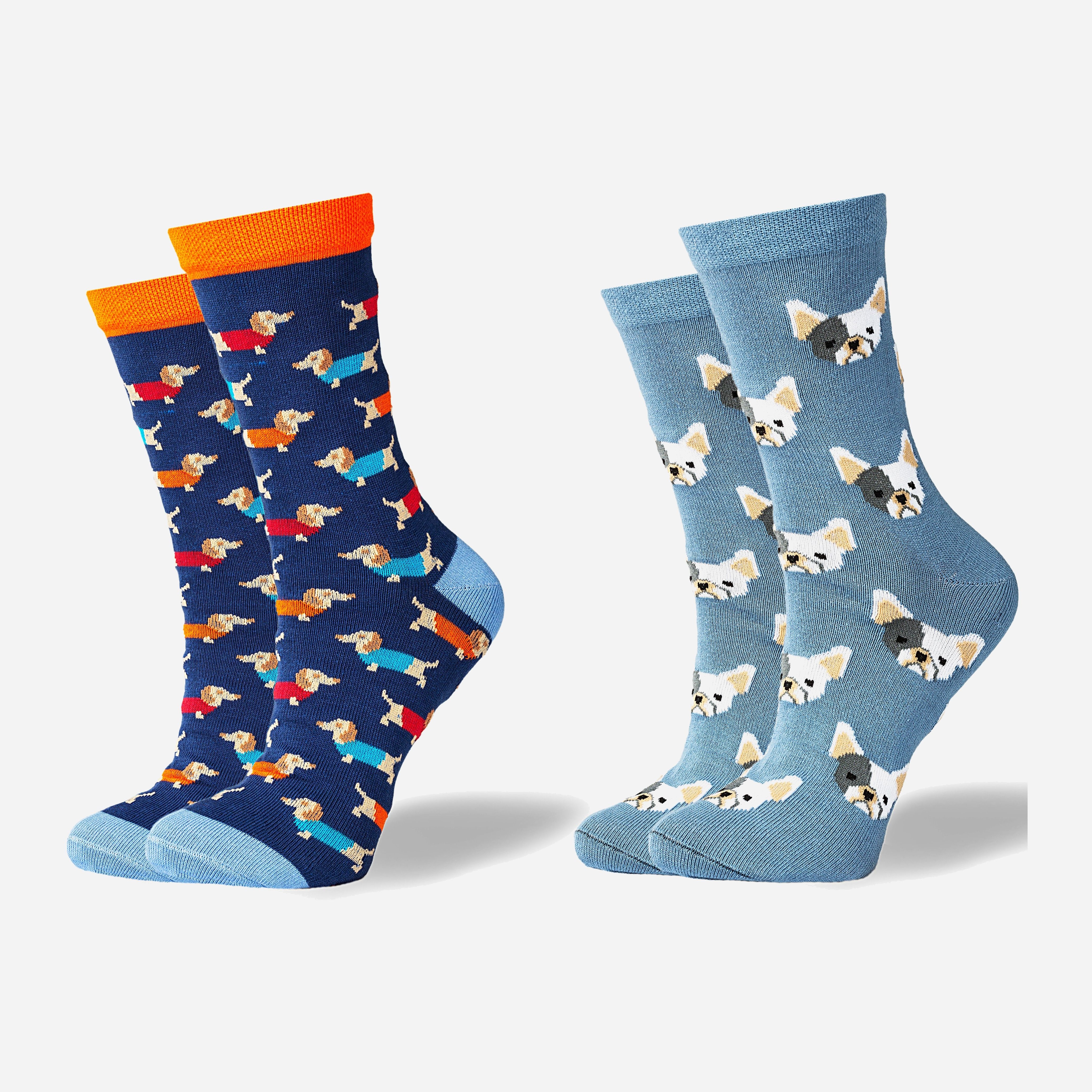 

Носки GoodSox 324 Bulldogs + Long dogs - р 2 шт Разноцветные, Носки GoodSox 324 Bulldogs + Long dogs 35-40 р 2 шт Разноцветные