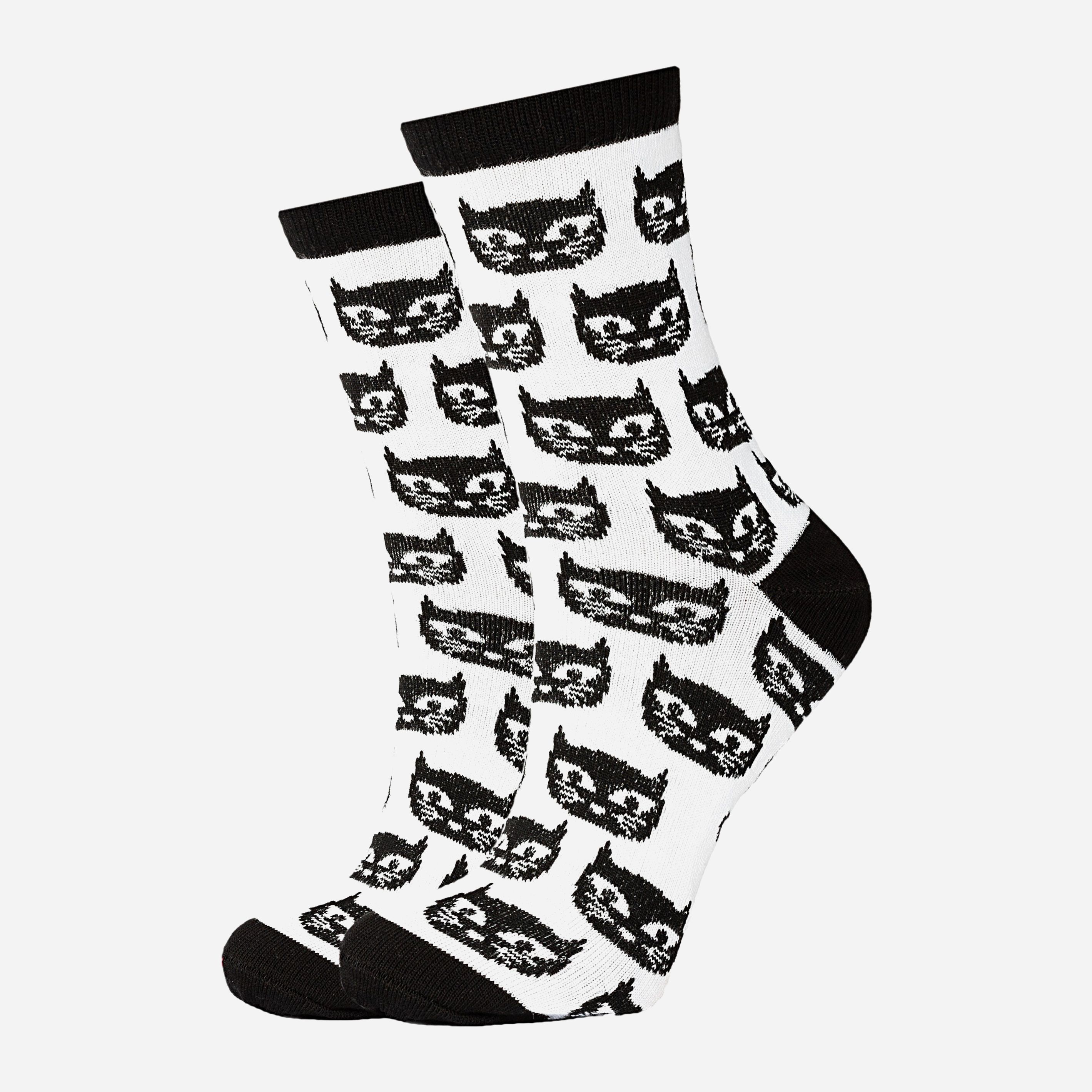 

Носки GoodSox Black Cats 106-15-2 23-25 р Черно-белые