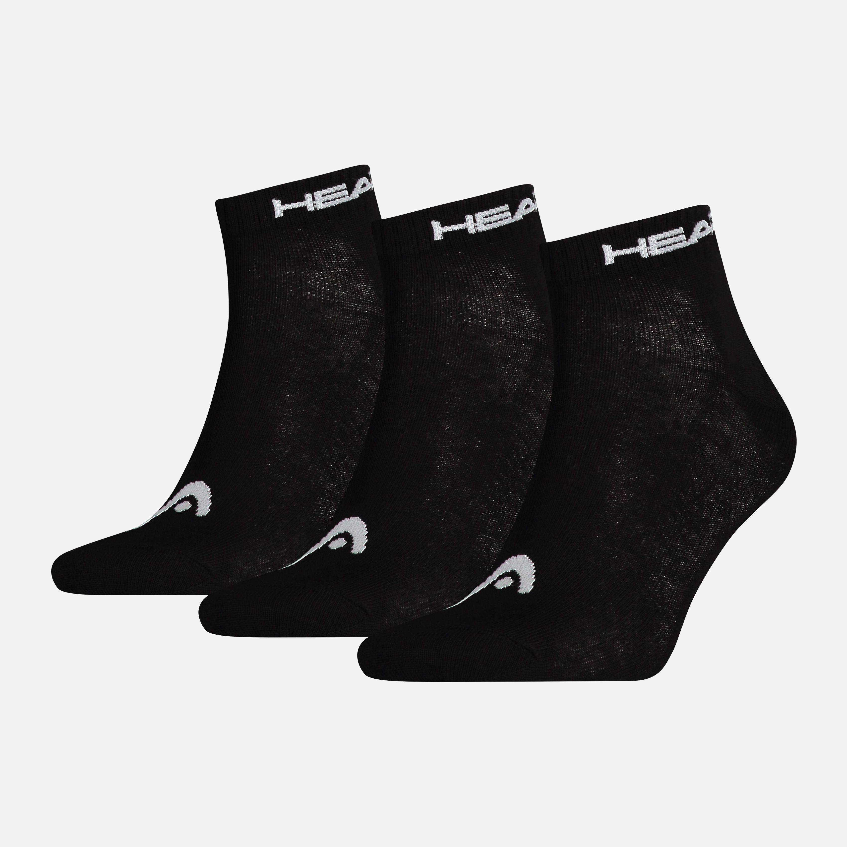 

Набор носков HEAD Quarter 3P Unisex 761011001-200 - р 3 пары Черный, Набор носков HEAD Quarter 3P Unisex 761011001-200 35-38 р 3 пары Черный