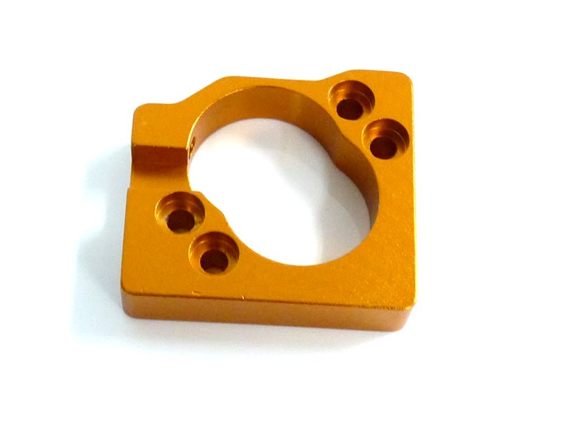 

Alum Brushless Motor Mount 1P (Gold)