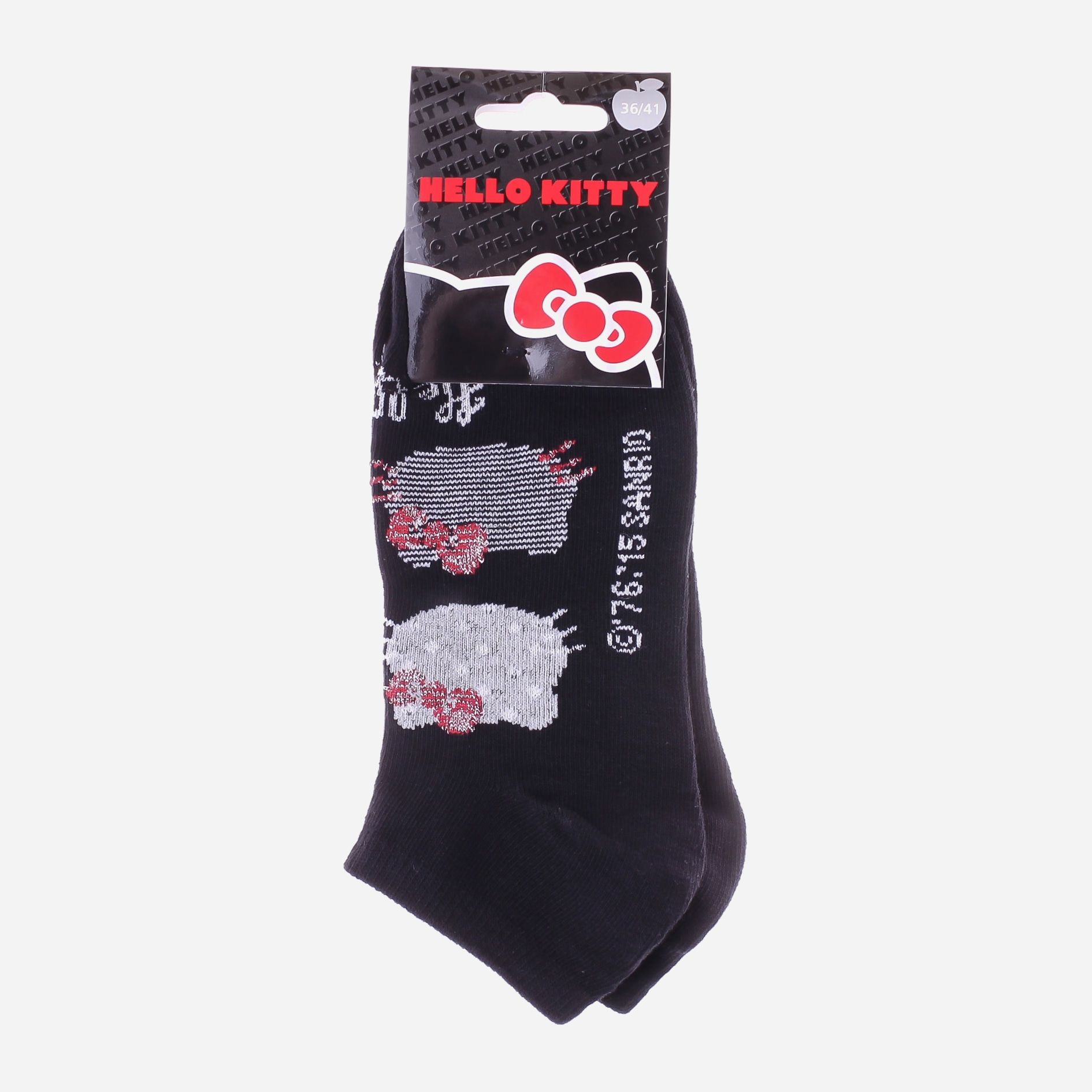 

Носки Disney Hello Kitty 13890128-6 - Черные, Носки Disney Hello Kitty 13890128-6 36-41 Черные