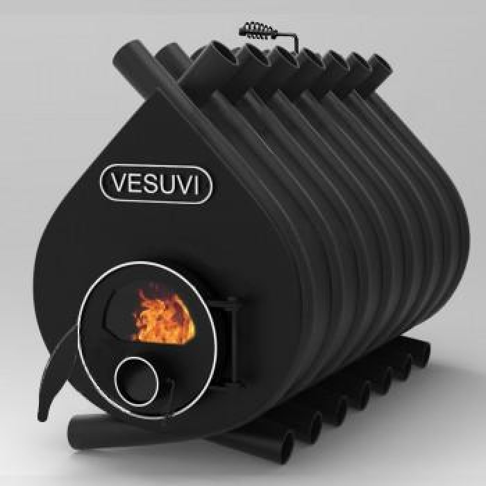 

Булерьян Vesuvi classic «О4» со стеклом отопление площадью до 1000 кубов