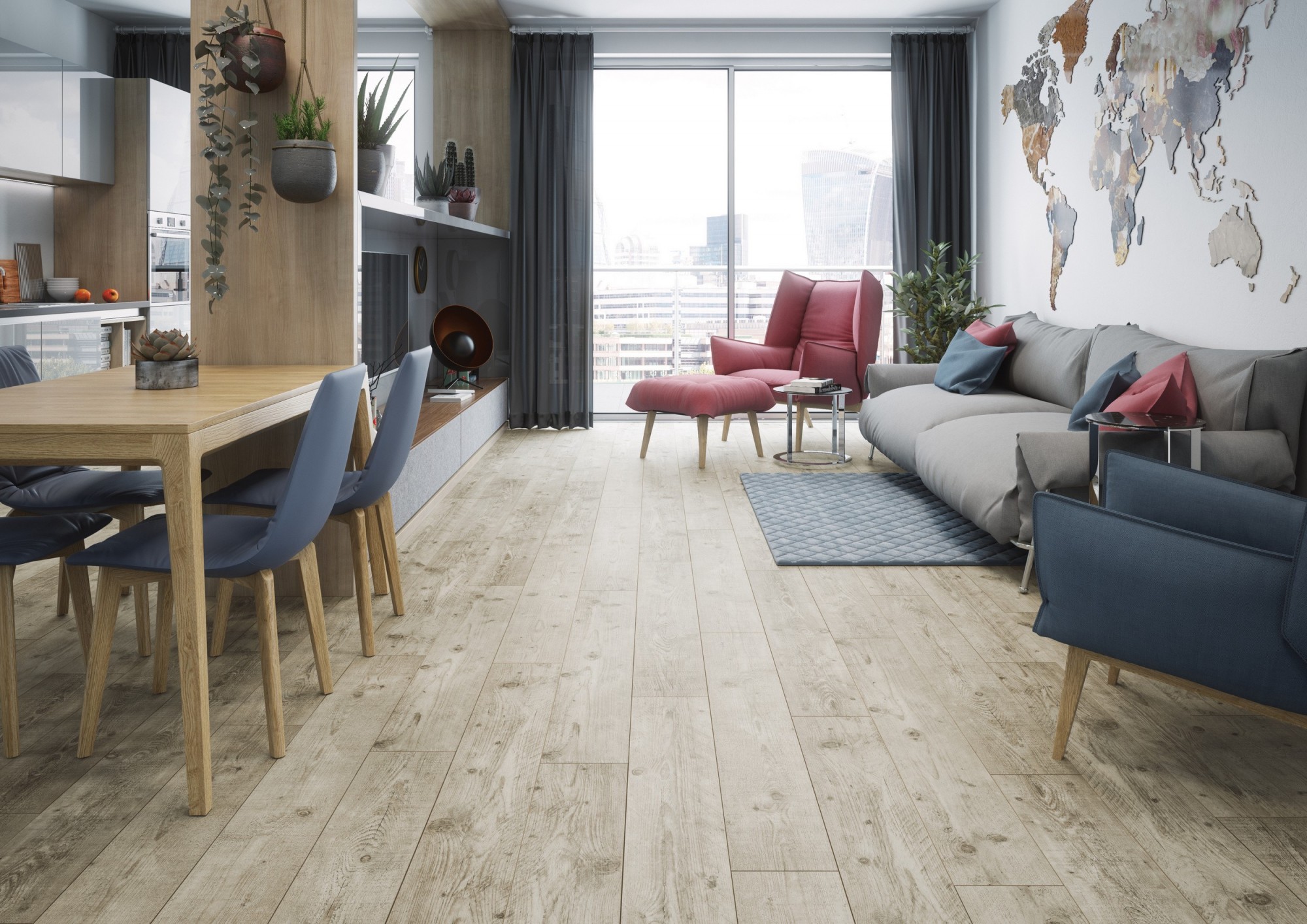 

Ламинат Classen "Galaxy 4V" 44181 Сосна Бордо 32/8 (0,2495кв.м/шт) (8шт/уп)