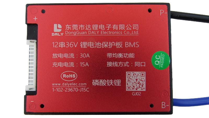 

Плата защиты БМС железо-фосфат BMS LiFePo 12S 35A Daily (16575)