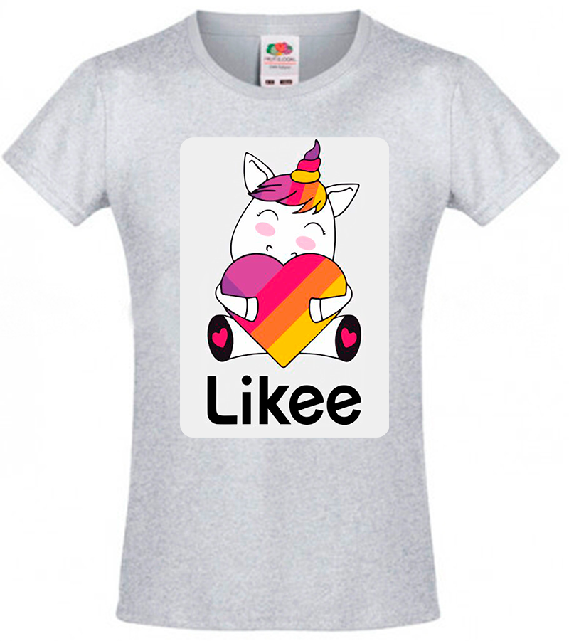 

Футболка Fruit of the Loom Likee Серый 128 см SL9SD128
