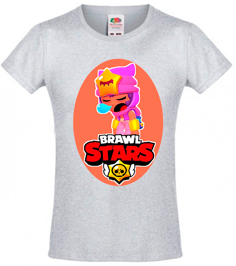 

Футболка Fruit of the Loom brawl stars Серый 128 см SB9BD128