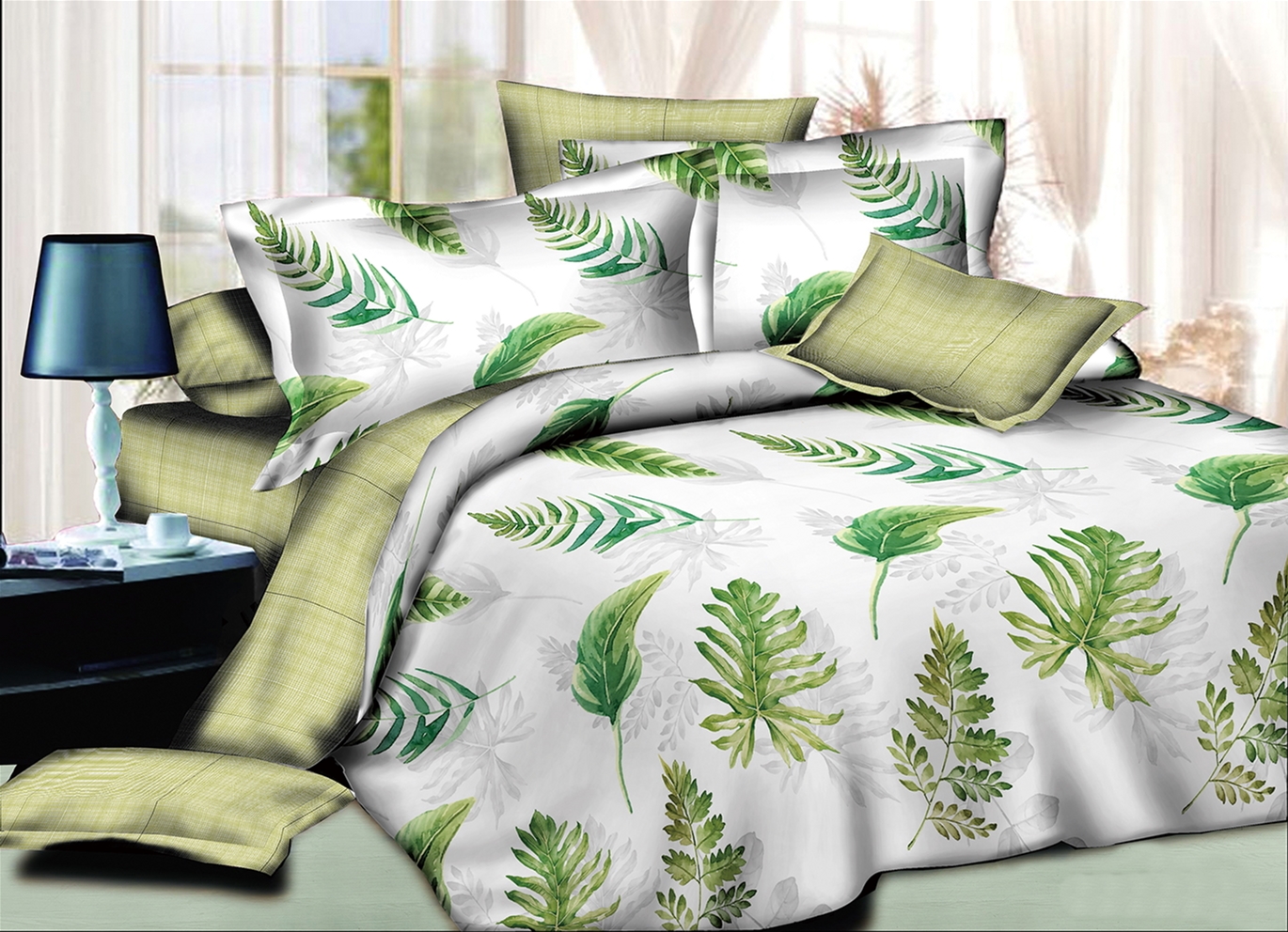 

Пододеяльник MirSon Бязь Premium 17-0107 Vasco 110х140 см