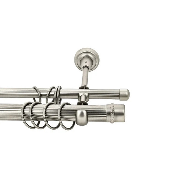 

Карниз для штор двойной Sundeco Альмеро ø 25 + 19 мм 300 см сатин