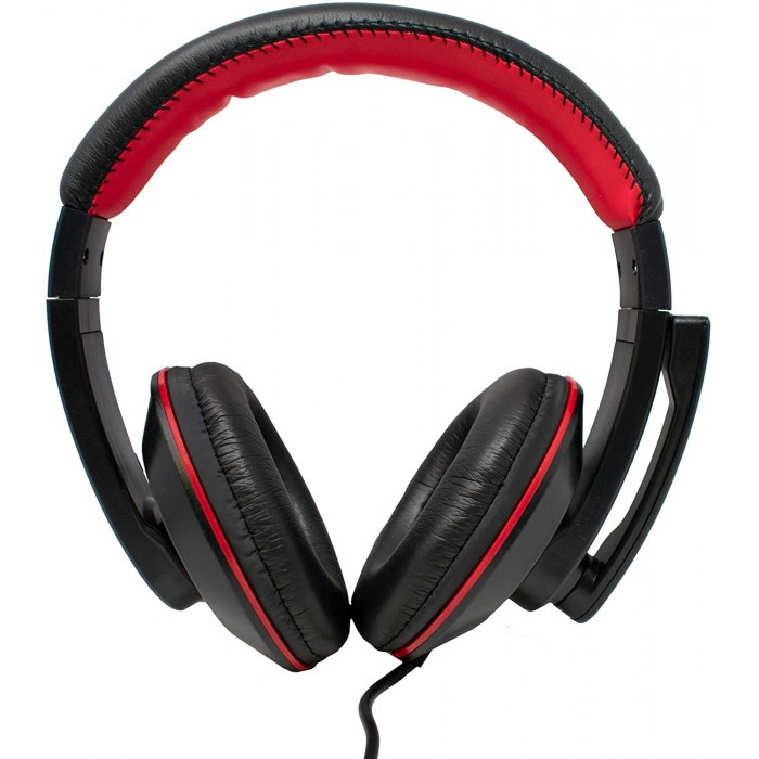 

Игровые наушники с микрофоном Jedel HU-728, Чёрные с красным