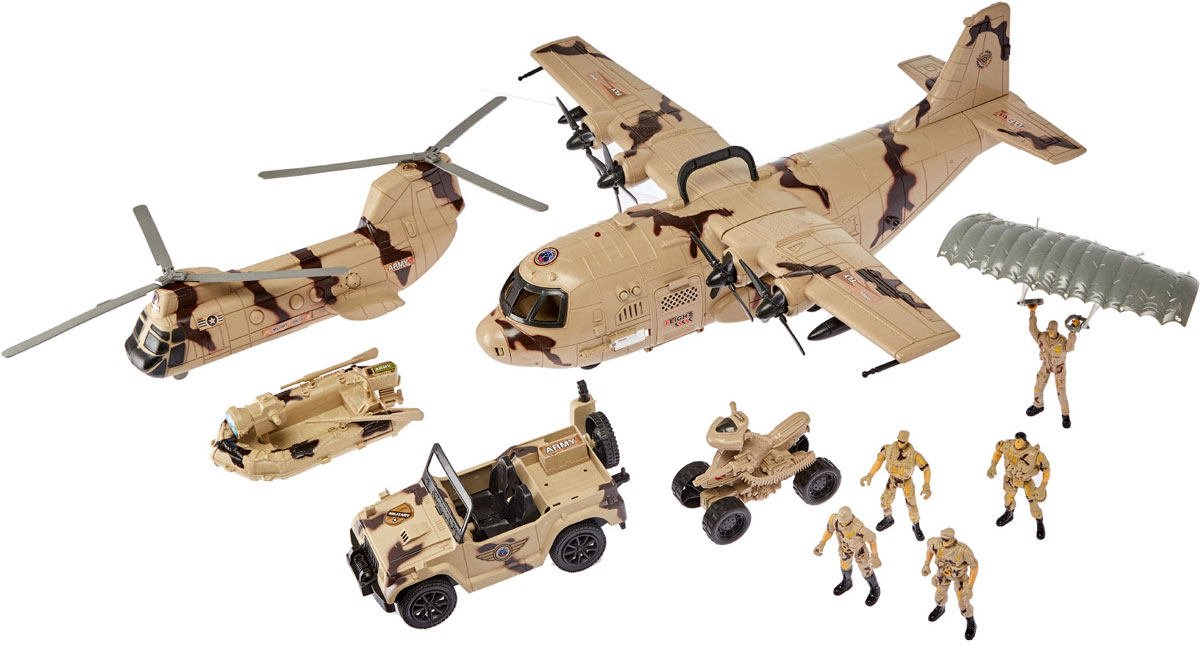 

Игровой набор ZIPP Toys Z military team Военный самолет (5320070)