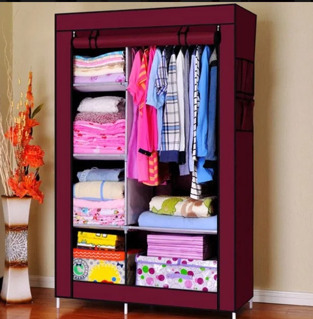 

Портативный шкаф для хранения вещей Contour Pro Storage Wardrobe Бордовый