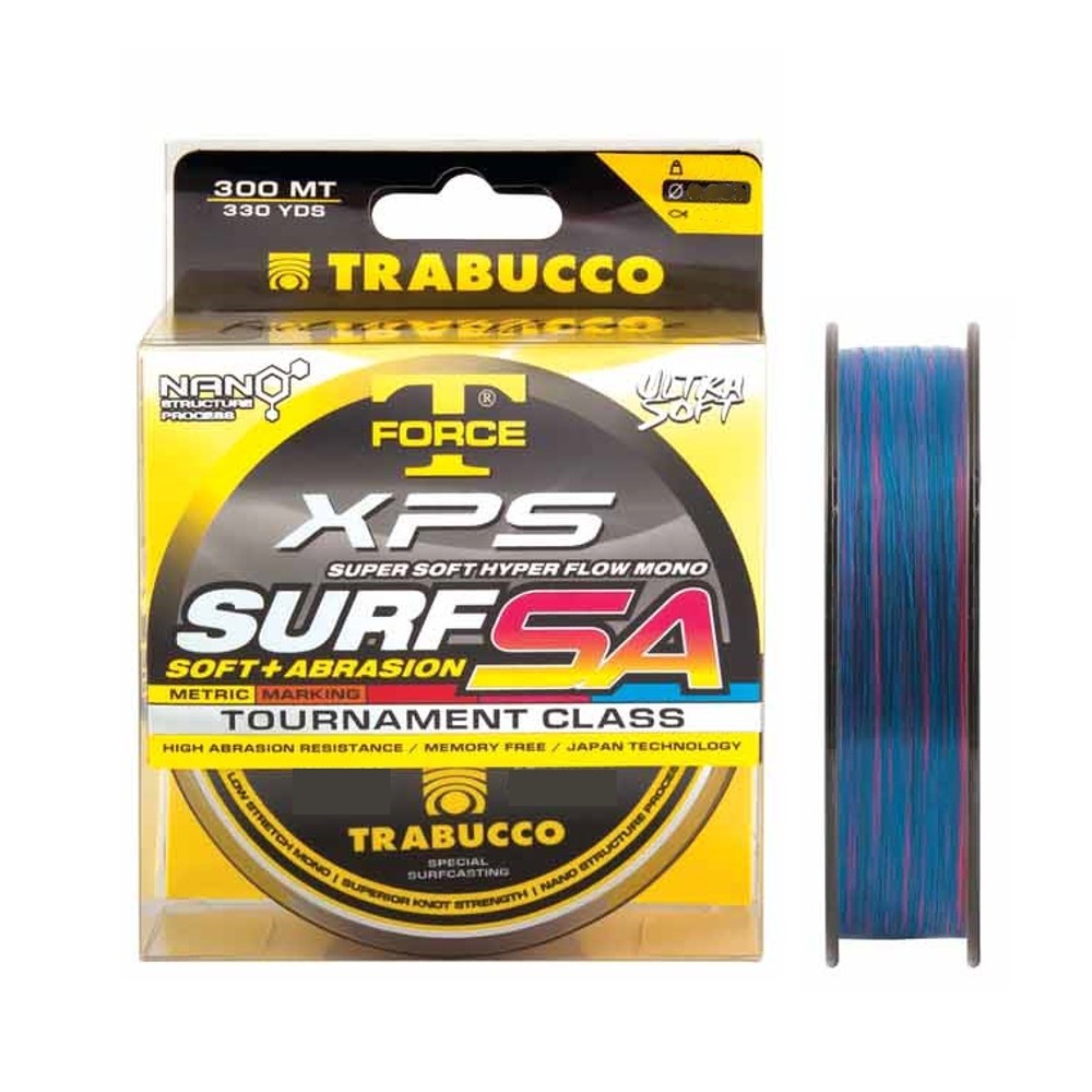 

Леска размеченная Trabucco T-Force XPS Surf SA Mark System 0,3мм 300м 11,9кг