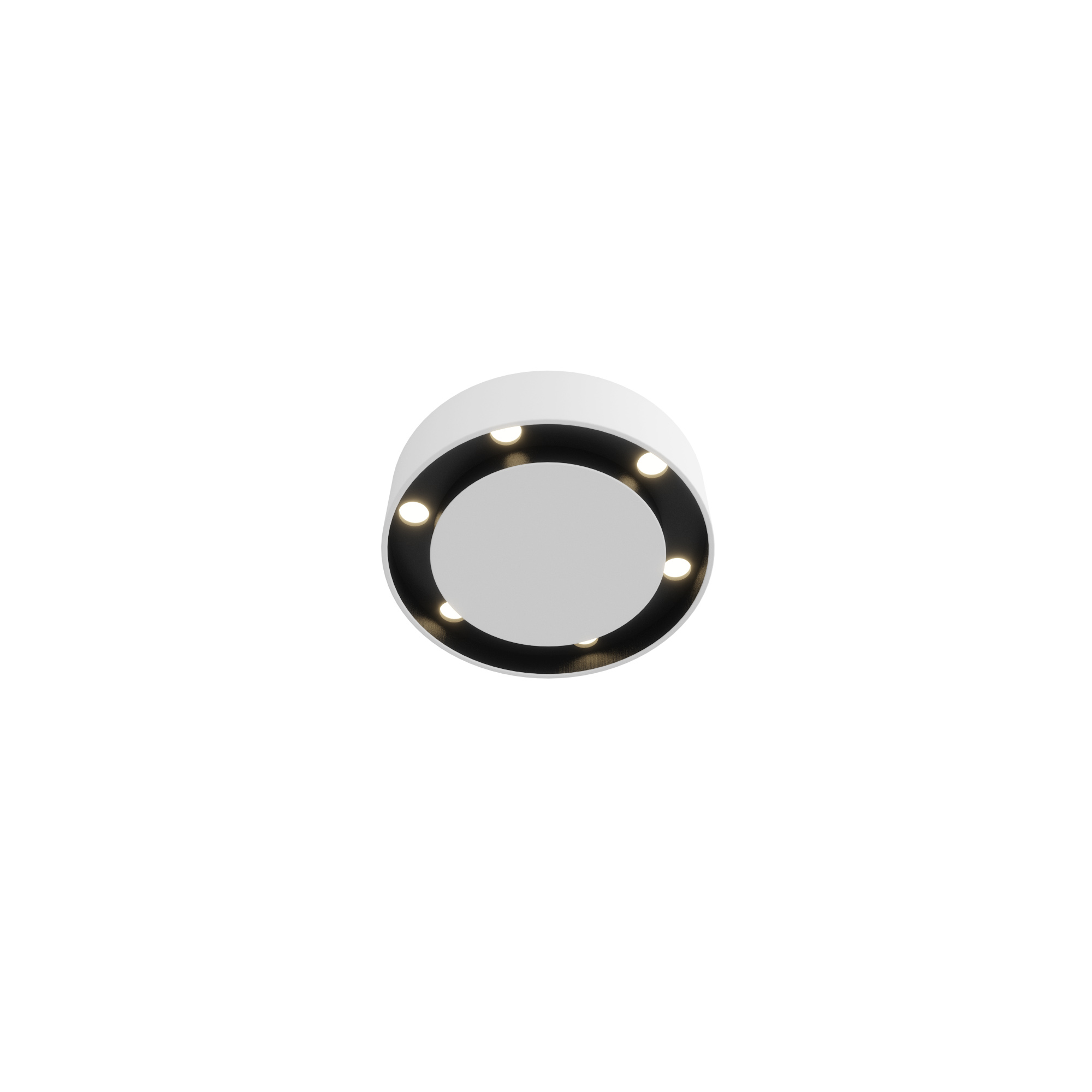 

Потолочная люстра Skarlat RSLC78072 6×1.5W WH+BK 4000K
