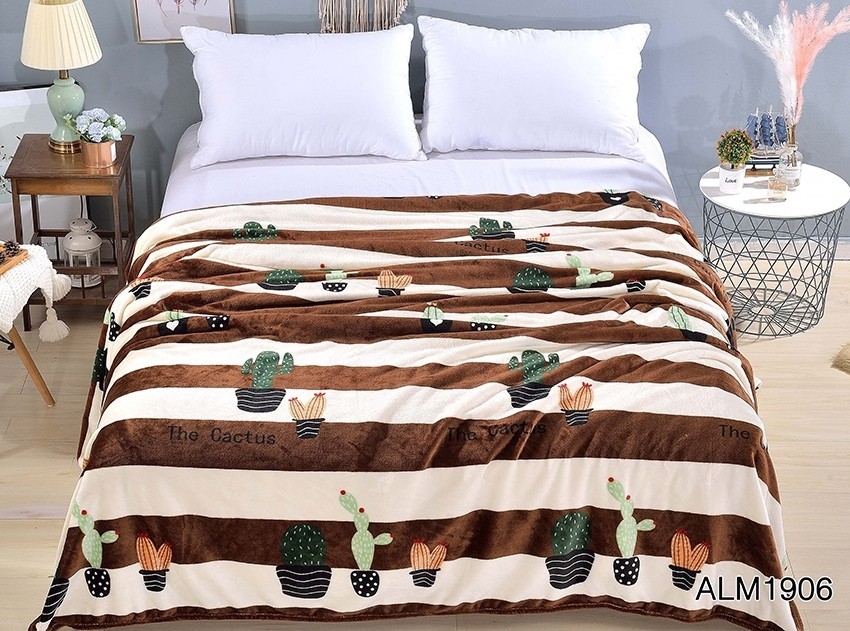 

Плед велсофт микрофибра TAG tekstil ALM1906 200х220 см