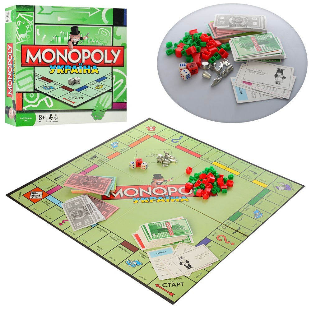 

Настольная игра METR+ Монополия Украина 6123UA