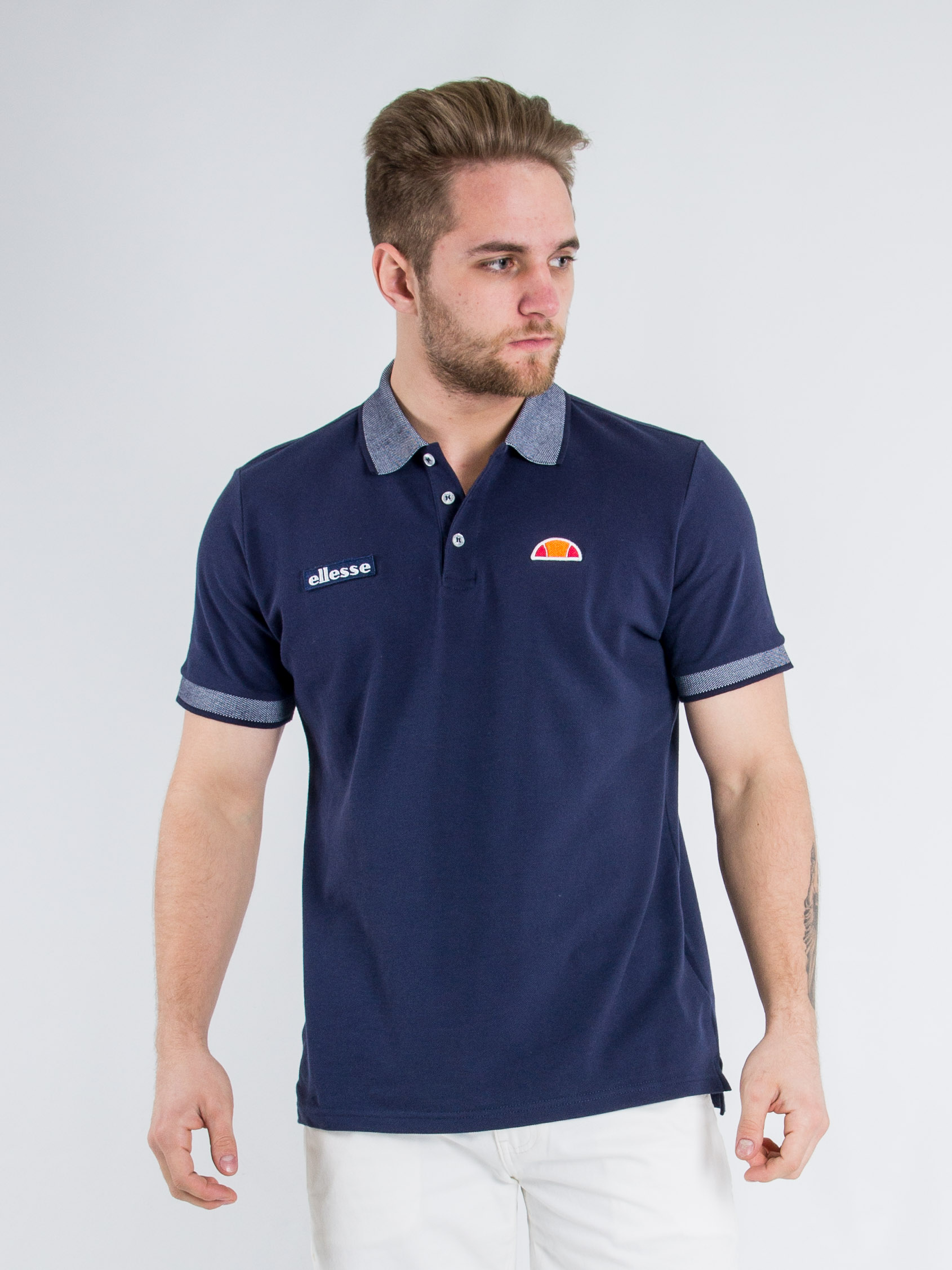 

Поло HERITAGE POLO Ellesse v-170320-1  Синий, Поло HERITAGE POLO Ellesse v-170320-1 3XL Синий