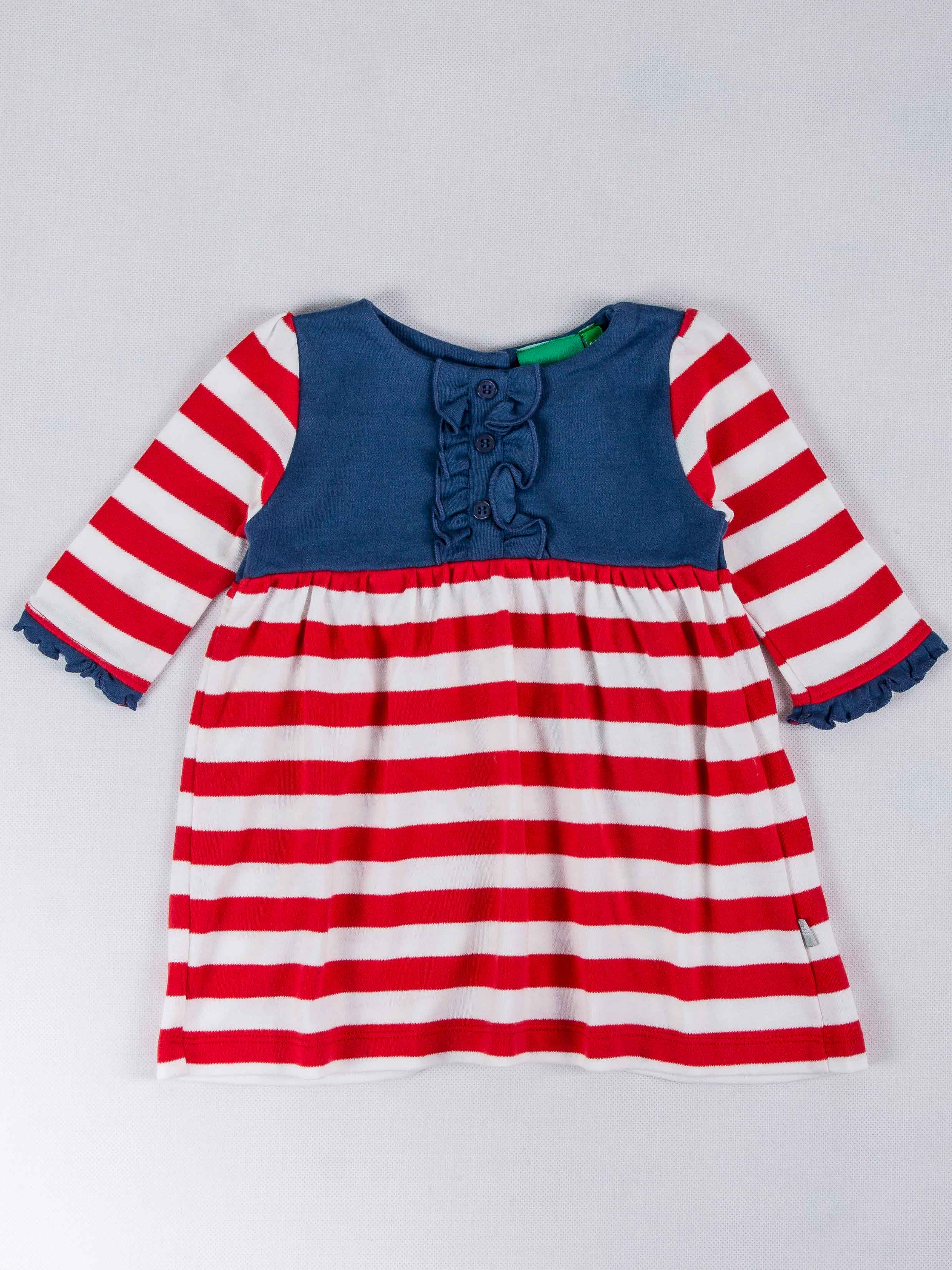 

Платье Little Green Radicals DR06RW6M2 68 cm Полоска
