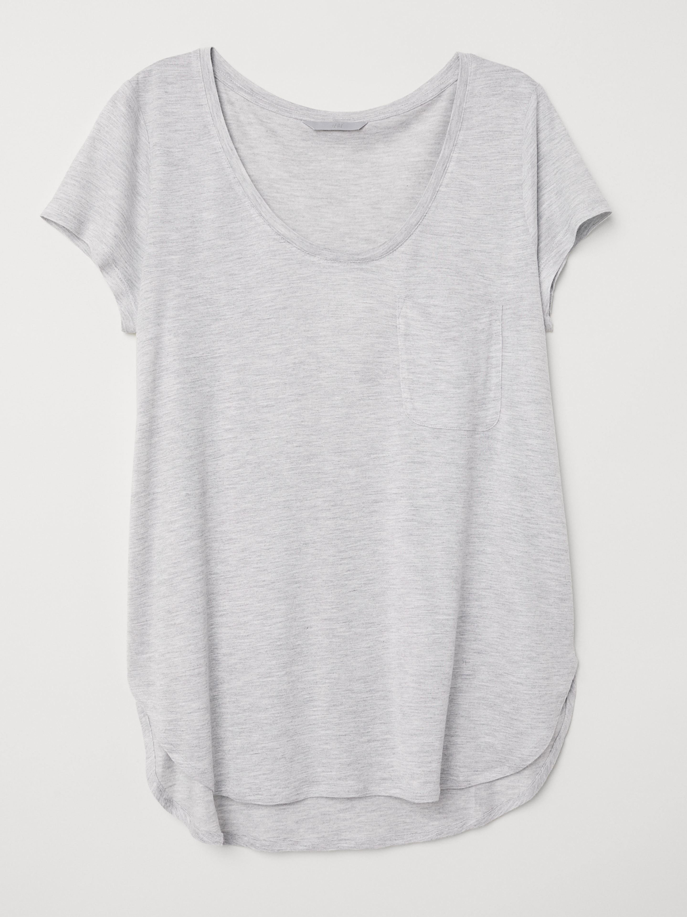 

Футболка H&M 0548613  Серый, Футболка H&M 0548613 XS Серый