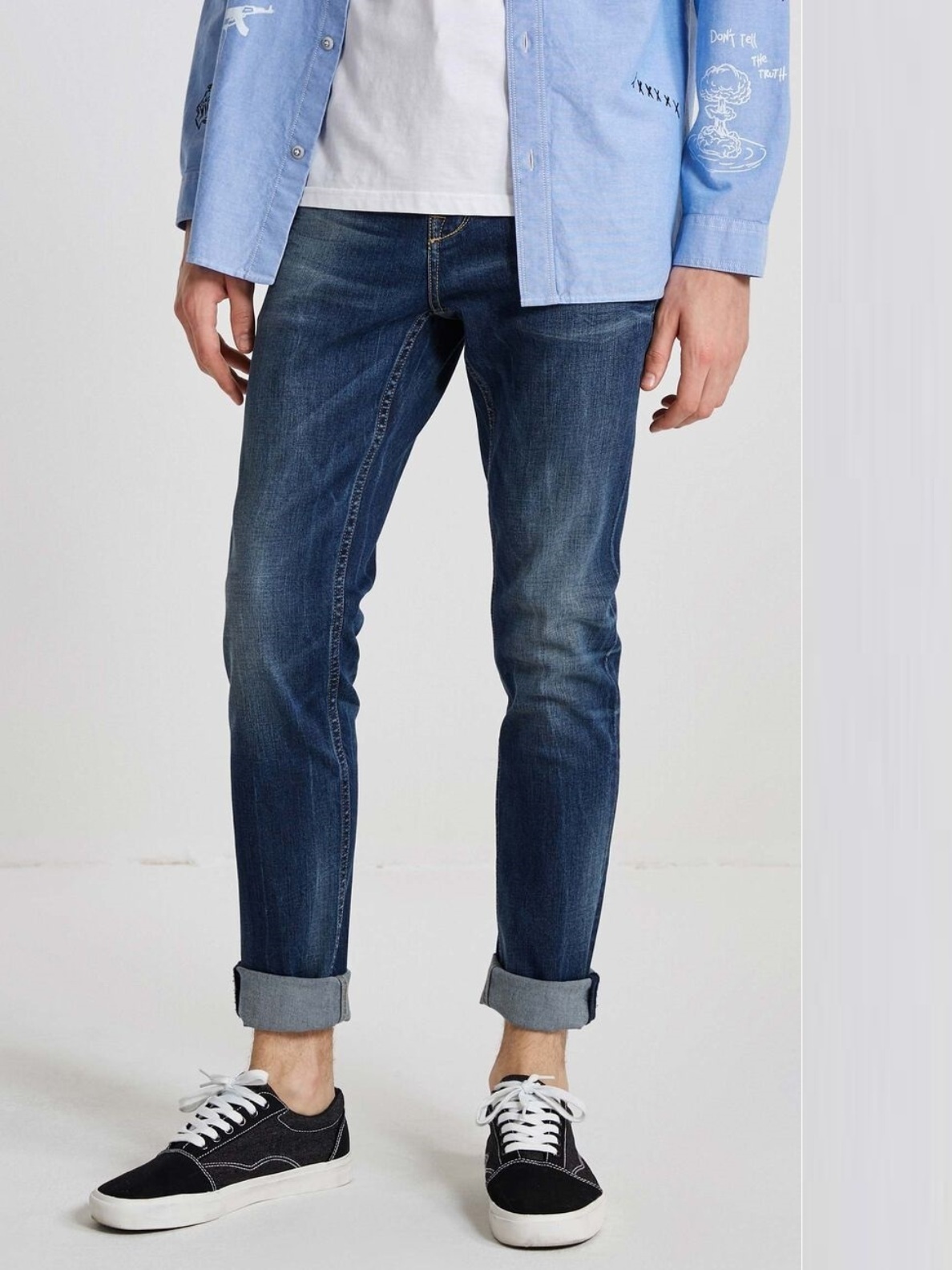 

Джинсы Jack & Jones 218332535  Синий, Джинсы Jack & Jones 218332535 S Синий