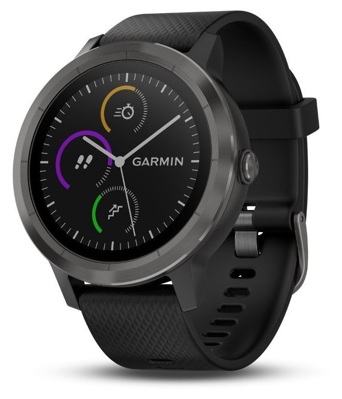 

Умные часы с GPS Garmin Vivoactive 3 Black with Slate Hardware (010-01769-12)