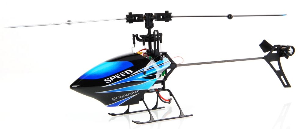 

Вертолёт 3D микро на радиоуправлении 2.4GHz WL Toys V922 FBL (синий)