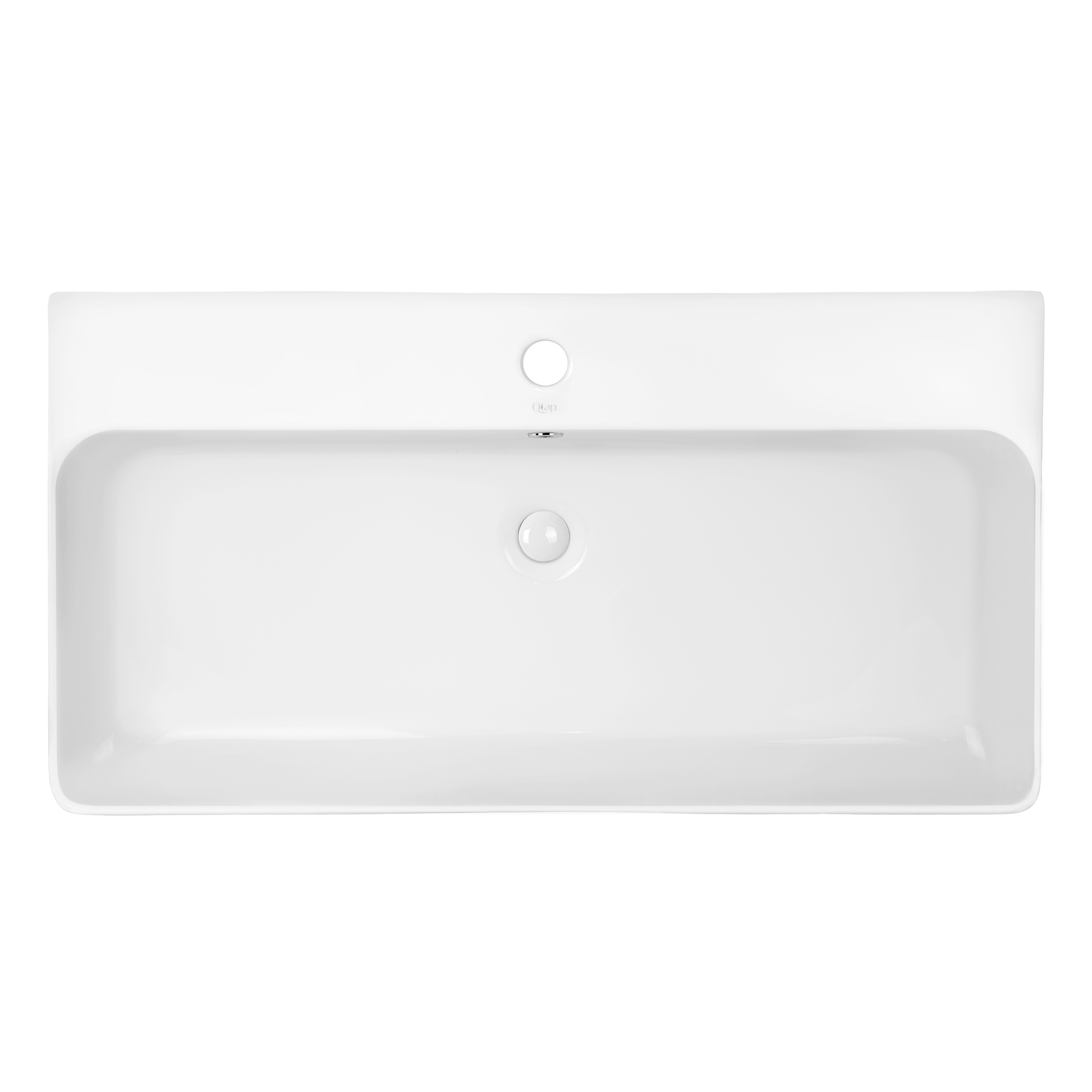 

Раковина Qtap Nando с донным клапаном QT1211K419W