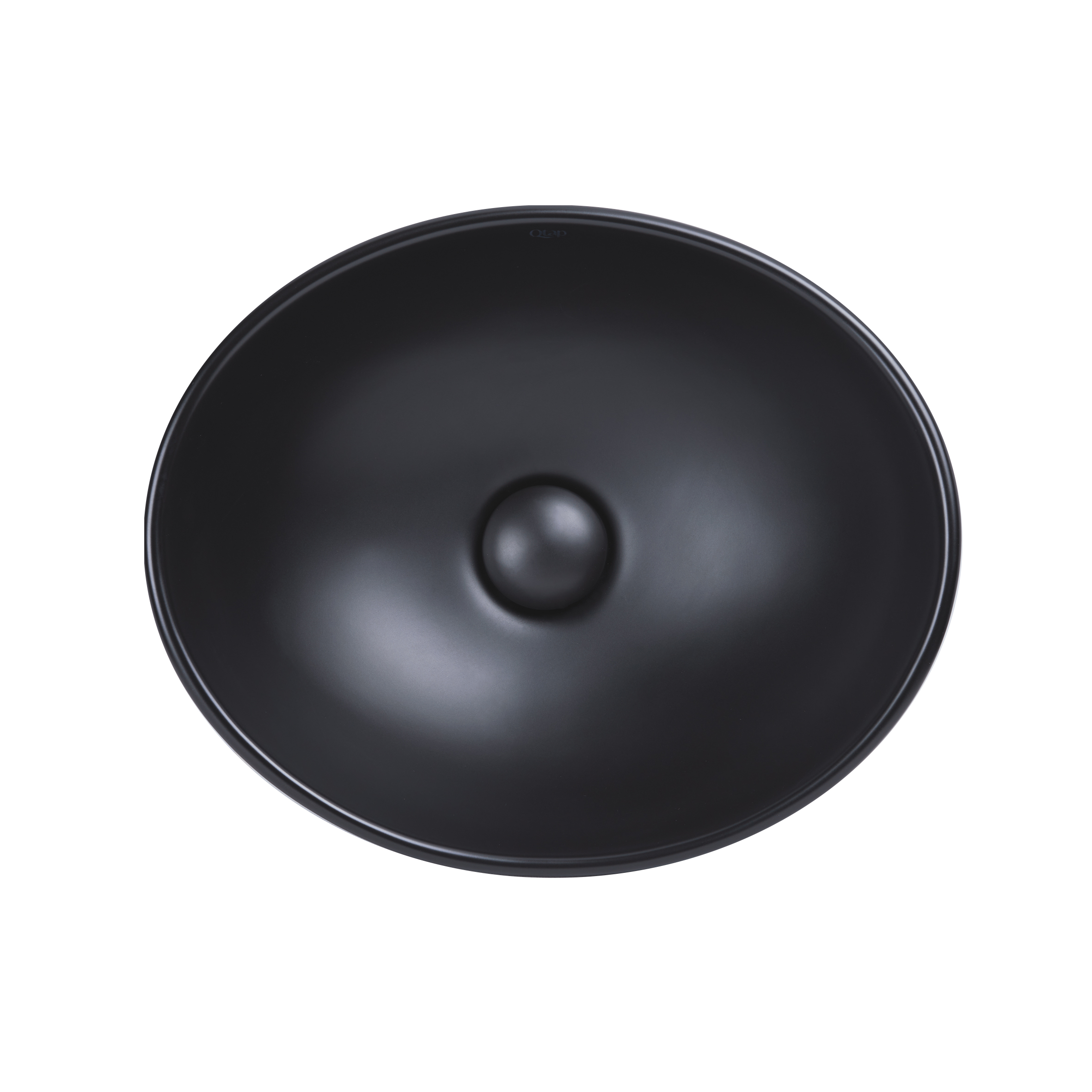 

Раковина Qtap Dove 410х335х145 Matt black QT063078MBMB
