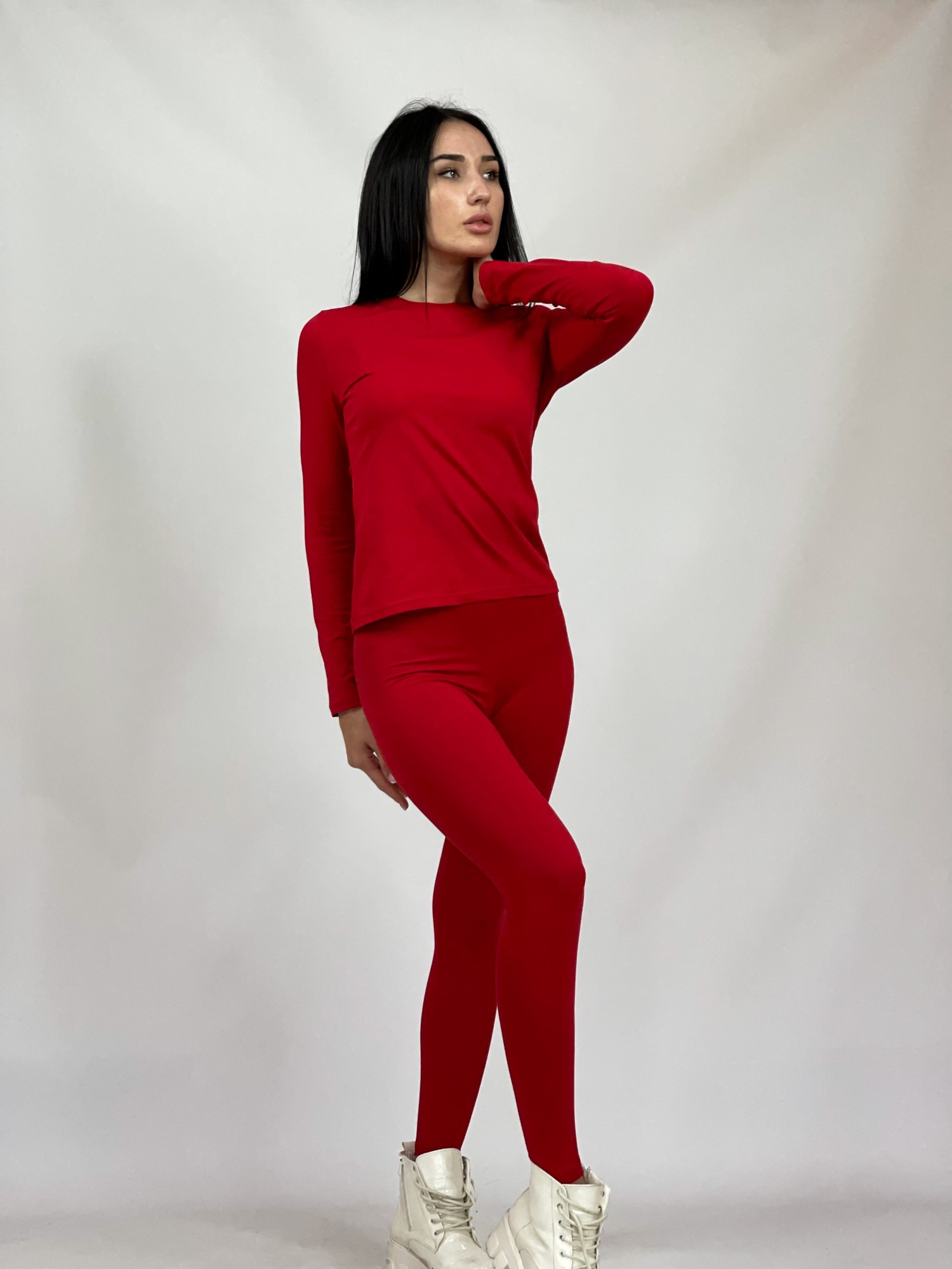 

Костюм Baysho Лонгслив с лосинами Кулирка S, Красный (BK0701-300-BK0901-300)