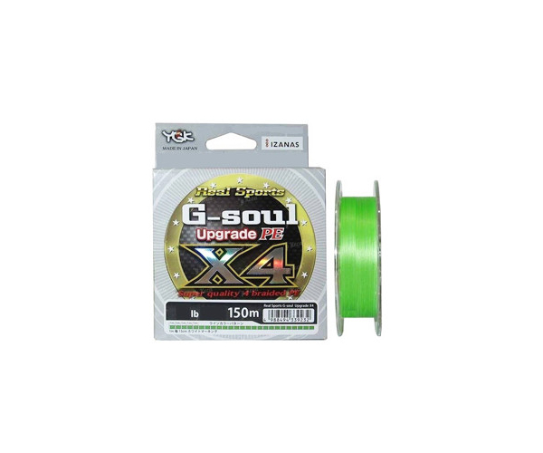 

Шнур YGK G-Soul X4 Upgrade салатовый 100m #0.4/8lb (арт.123455450134)