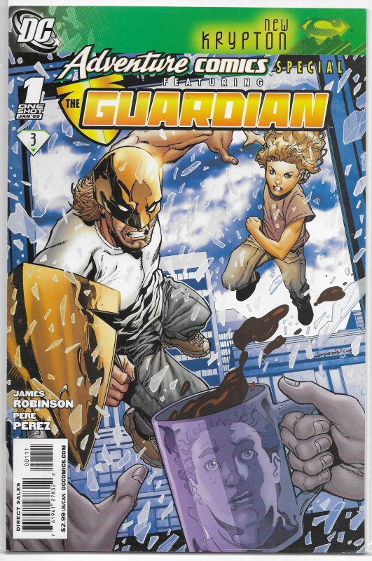 

Adventure Comics Special Featuring Guardian #1 Cover A Regular Aaron Lopresti Cover (New Krypton Part 3)